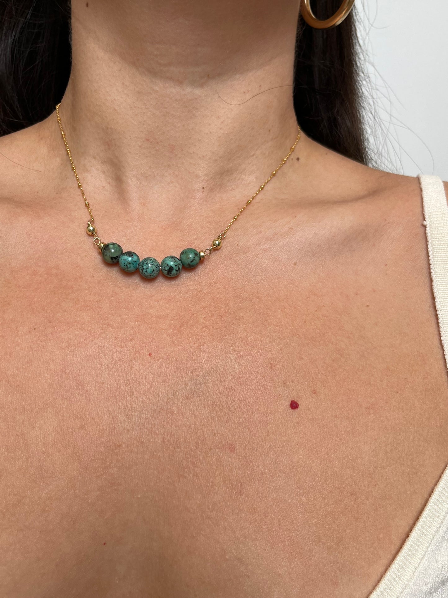 African Turquoise Necklace